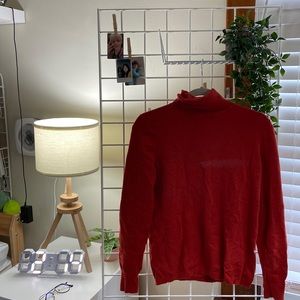 Red Turtleneck